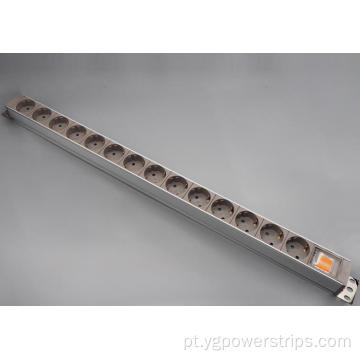 14 outlet UE/Alemanha Padrão PDU Power Strip